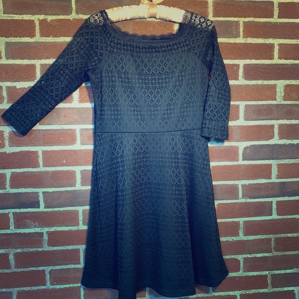 Vero Moda Black Lace Dress